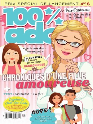 cover image of Chroniques d'une fille amoureuse 01
